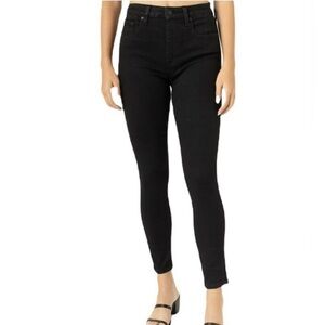 PISTOLA Arielle Skinny Jeans Mid Rise Silicone Black Stretch Women’s Size 27